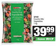 Spar Country Mix Vegetables-1Kg