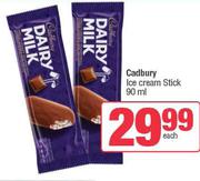 Cadbury Ice Cream Stick-90ml Each