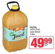 Darling 100% Fruit Juice Blend-3Ltr