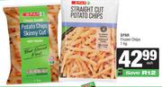 Spar Frozen Chips-1Kg Each