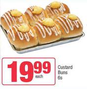 Custard Buns-6's Pack