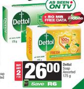 Dettol Soap Assorted-For Any 2 x 175g