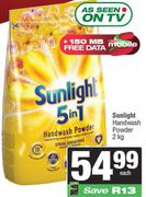 Sunlight Hand Washing Powder-2Kg