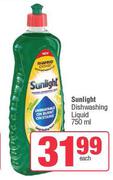 Sunlight Dishwashing Liquid-750ml