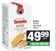Bakers Rusks Assorted-450g