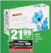 Spar Petals/Tampons-16s Each