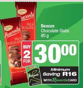 Beacon Chocolate Slabs-For 2 x 80g