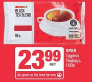 Spar Tagless Teabags-100s Each