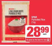 Spar Parboiled Rice-2Kg Each