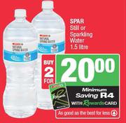 Spar Still Or Sparkling Water-For 2 x 1.5L