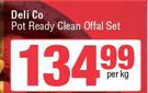 Deli Co Pot Ready Clean Offal Set-Per Kg