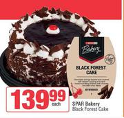 Spar Bakery Black Forest Cake