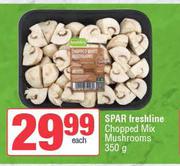Spar Freshline Chopped Mix Mushrooms-350g