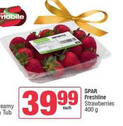 Spar Freshline Strawberries-400g Each