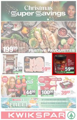 KWIKSPAR Western Cape : Christmas Super Savings (21 October - 09 November 2025), page 1
