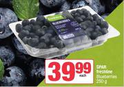 Spar Freshline Blueberries-250g Each