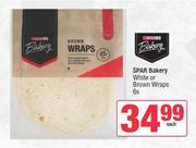Spar Bakery White Or Brown Straps-6s Each