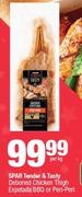 Spar Tender & Tasty Deboned Chicken Thigh Espetada BBQ Or Peri Peri-Per Kg