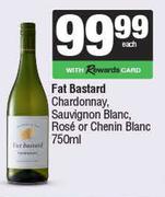 Fat Bastard Chardonnay,Sauvignon Blanc,Rose Or Chenin Blanc-750ml