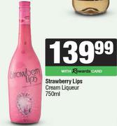 Strawberry Lips Cream Liqueur-750ml 