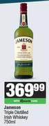 Jameson Triple Distilled Irish Whisky-750ml 
