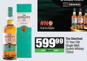 The Glenlivet 12 Year Old Single Malt Scotch Whisky-750ml