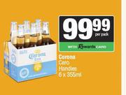 Corona Cero Handies-6 x 355ml Per Pack