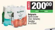Belgravia Spirit Cooler (Incl.Variants) Handies-For 2 x 6 x 275ml