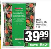 Spar Country Mix Vegetables-1Kg Each