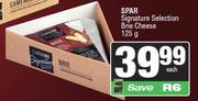 Spar Signature Selection CamembertBrie Cheese-125g Each