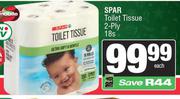 Spar Toilet Tissue 2 Ply-18s Each