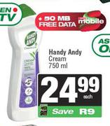 Handy Andy Cream-750ml Each