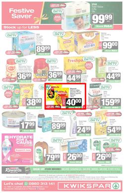 KWIKSPAR Western Cape : Christmas Super Savings (21 October - 09 November 2025), page 12