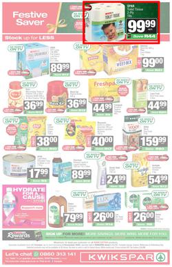 KWIKSPAR Western Cape : Christmas Super Savings (21 October - 09 November 2025), page 12