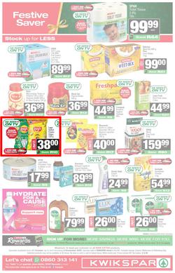 KWIKSPAR Western Cape : Christmas Super Savings (21 October - 09 November 2025), page 12