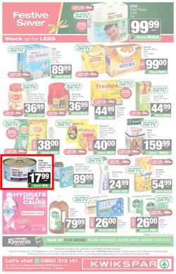 KWIKSPAR Western Cape : Christmas Super Savings (21 October - 09 November 2025), page 12