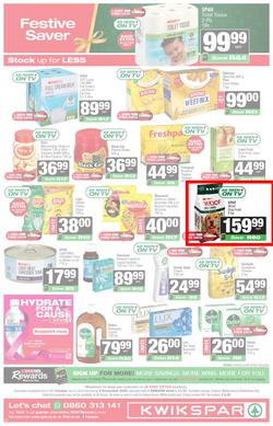 KWIKSPAR Western Cape : Christmas Super Savings (21 October - 09 November 2025), page 12