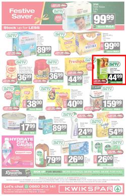 KWIKSPAR Western Cape : Christmas Super Savings (21 October - 09 November 2025), page 12