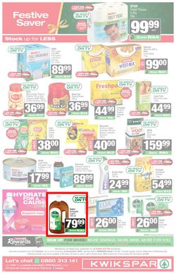 KWIKSPAR Western Cape : Christmas Super Savings (21 October - 09 November 2025), page 12