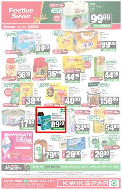 KWIKSPAR Western Cape : Christmas Super Savings (21 October - 09 November 2025), page 12