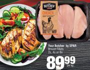 Your Butcher By Spar Breast Fillets (2's/4's Or 8's Pack)-Per Kg
