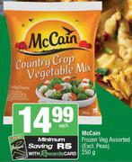 McCain Frozen Veg Assorted (Excl Peas)-250g