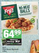 Fry's Plant Based Meatballs-240g Each