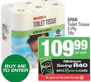 Spar Toilet Tissue (2 Ply)-18's Pack