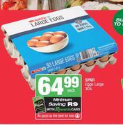 Spar Eggs Large-30's Each