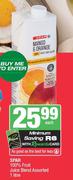 Spar 100% Fruit Juice Blend Assorted-1L Each