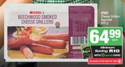 Spar Cheese Grillers Assorted-425g Each