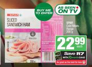Spar Cold Meats Range-200g Each