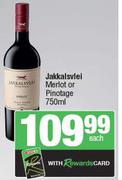 Jakkalsvlei Merlot Or Pinotage-750ml Each