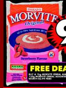 Morvite Instant Energy Breakfast Cereal Assorted-1kg Each
